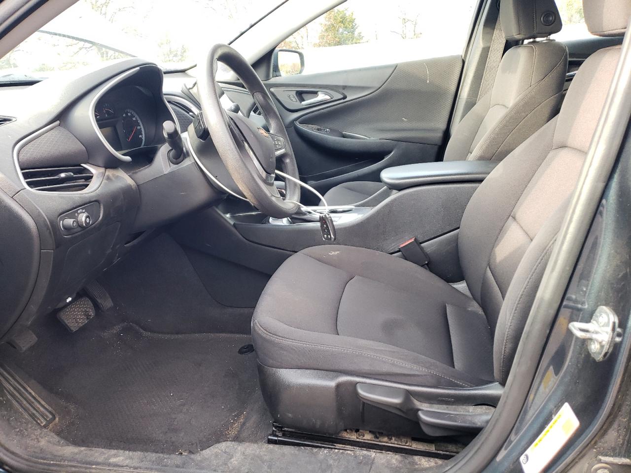 2021 Chevrolet Malibu VIN 1G1ZB5ST2MF030568 Copart auction photo, side / rear end damage thumbnail 7