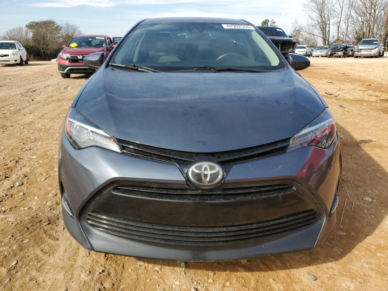 2017 Toyota Corolla VIN 2T1BURHE6HC926230 Copart auction photo, rear end damage thumbnail 5