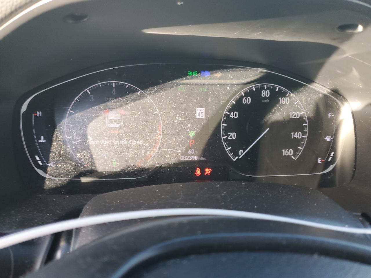 2020 Honda Accord VIN 1HGCV1F39LA151408 Copart auction photo, front end / minor dent/scratches damage thumbnail 9