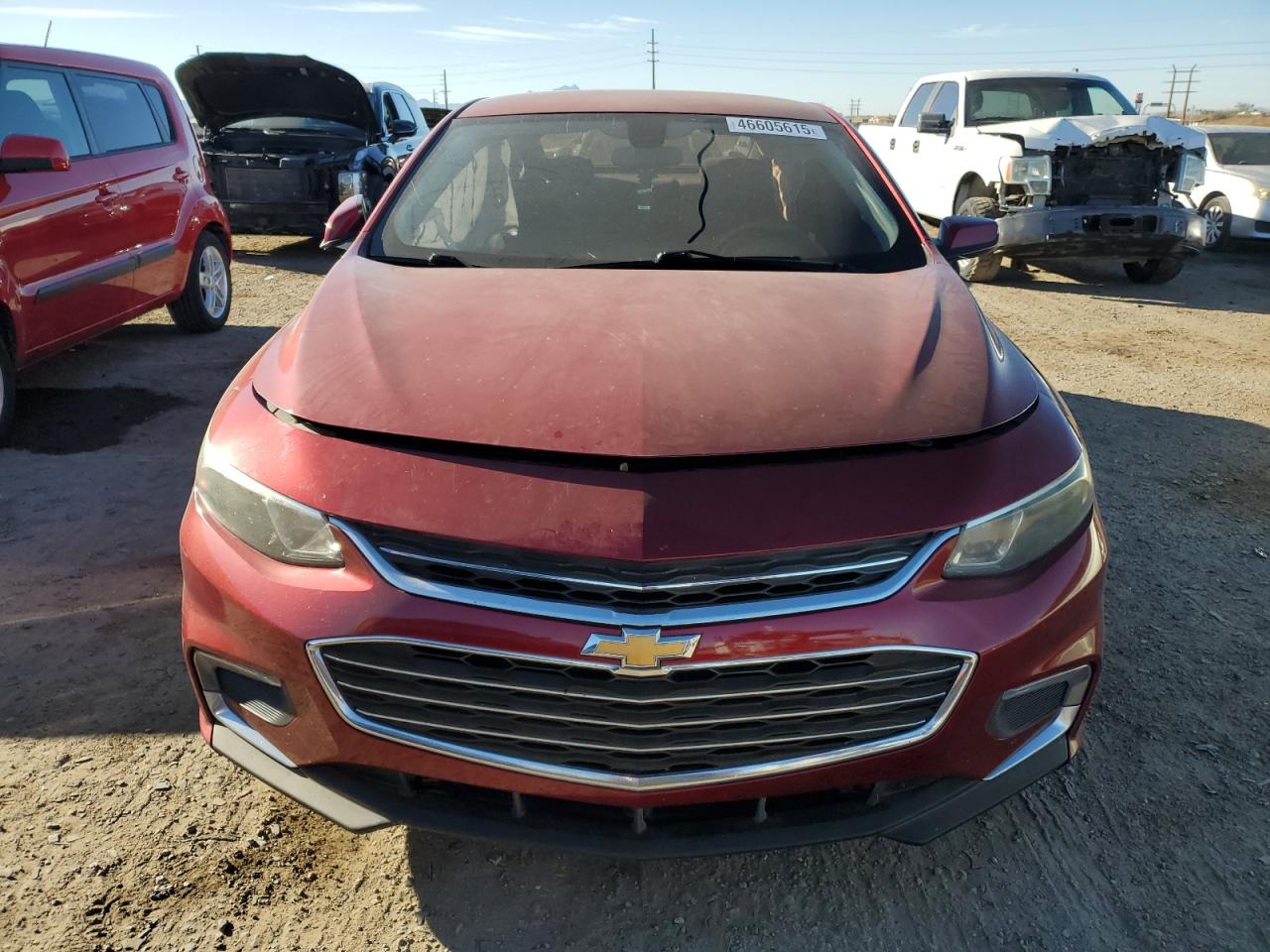 2018 Chevrolet Malibu VIN 1G1ZD5ST1JF156989 Copart auction photo, undercarriage / side damage thumbnail 5