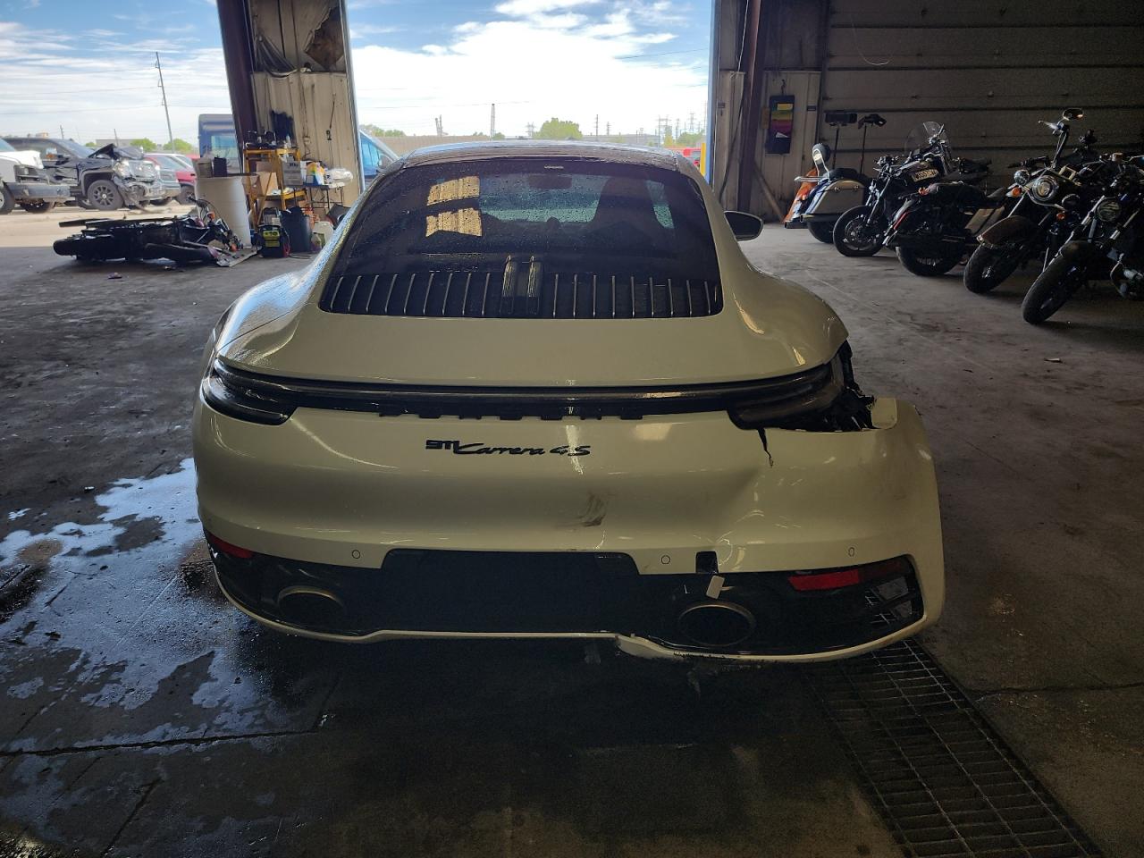 2020 Porsche 911 VIN WP0AB2A97LS229131 Copart auction photo, undercarriage / mechanical damage thumbnail 6