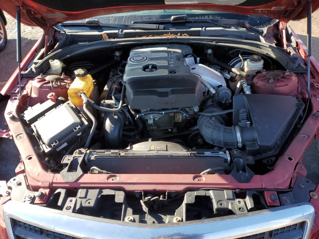 2014 Cadillac ATS VIN 1G6AG5RX4E0127888 Copart auction photo, front end / minor dent/scratches damage thumbnail 11