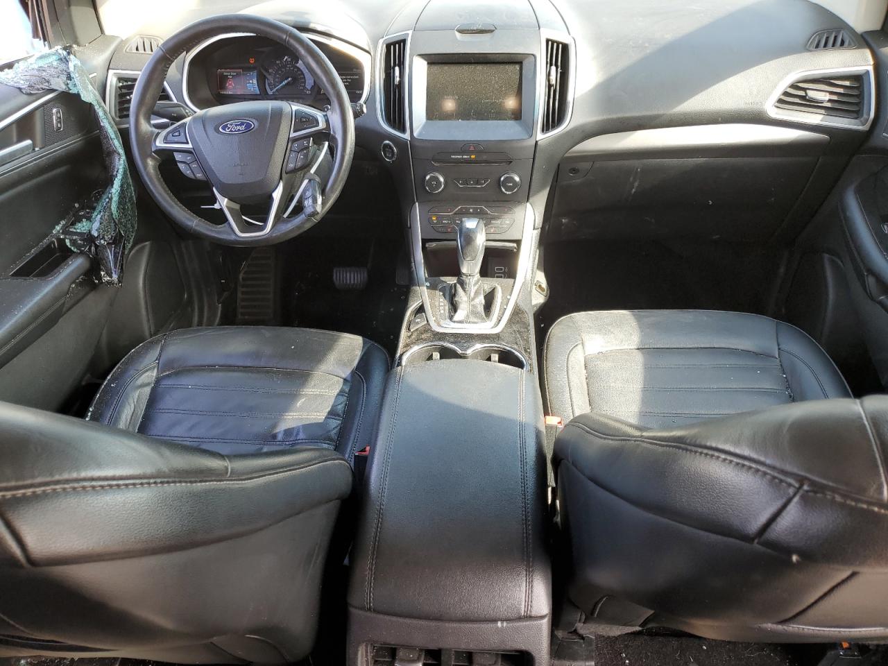 2016 Ford Edge VIN 2FMPK4J96GBC08921 Copart auction photo, side / front end damage thumbnail 8