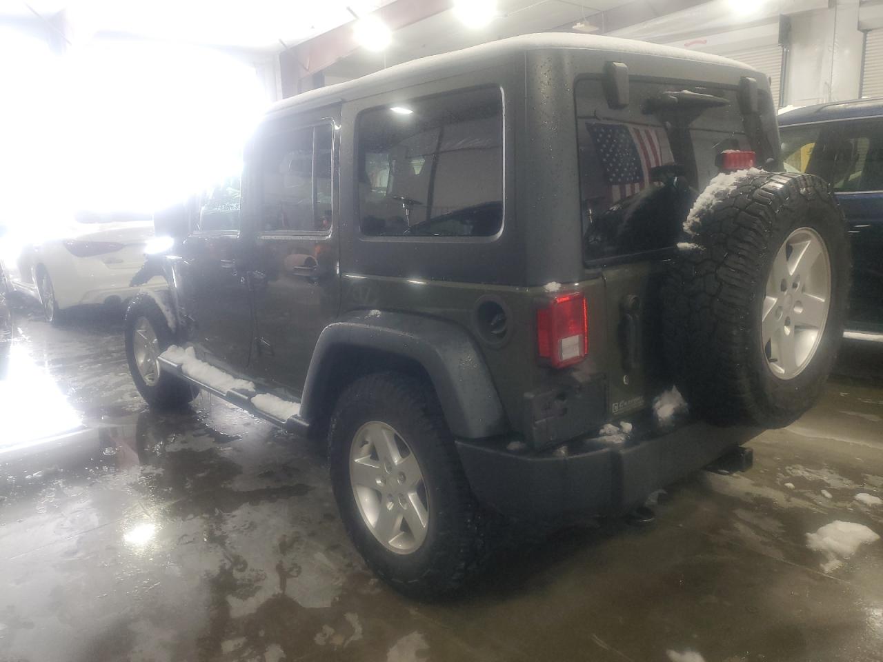 2015 Jeep Wrangler VIN 1C4BJWDG5FL697673 Copart auction photo, front end damage thumbnail 2
