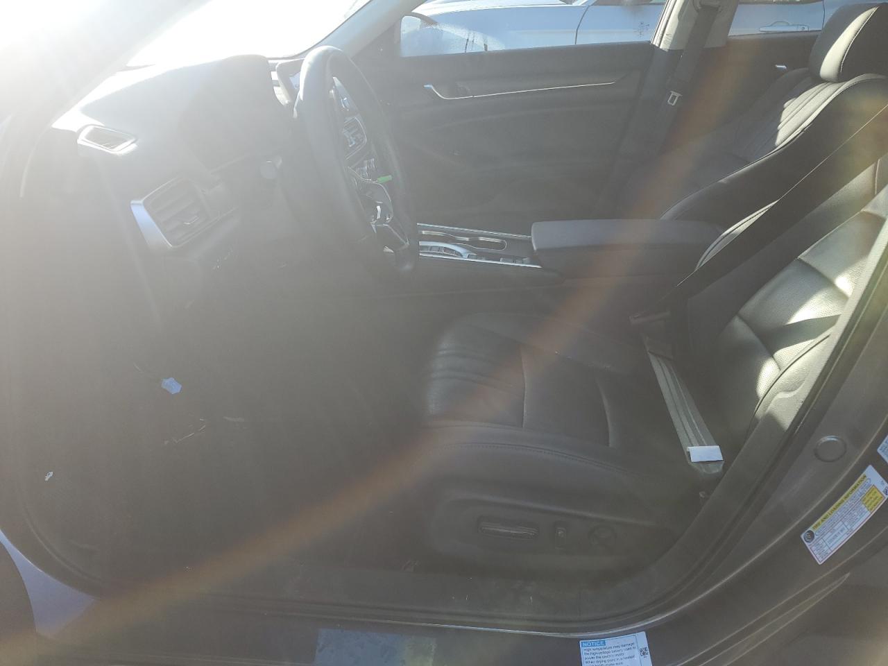 2022 Honda Accord VIN 1HGCV3F9XNA040580 Copart auction photo, vandalism / stripped damage thumbnail 7