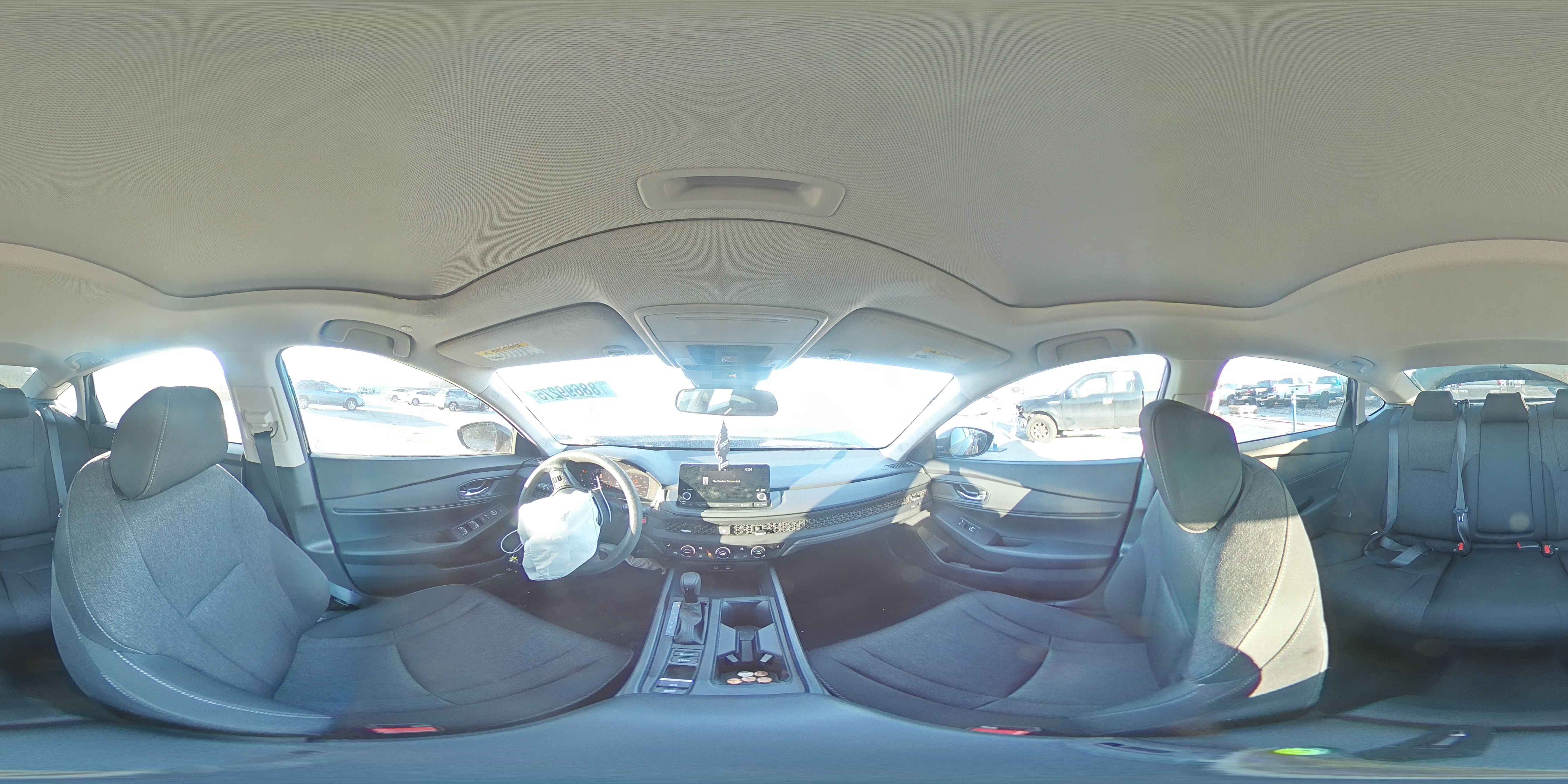 2023 Honda Accord VIN 1HGCY1F33PA056484 Copart auction photo, front end damage thumbnail 13
