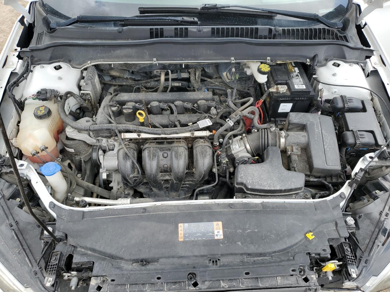 2019 Ford Fusion VIN 3FA6P0G71KR277063 Copart auction photo, front end / rear end damage thumbnail 11