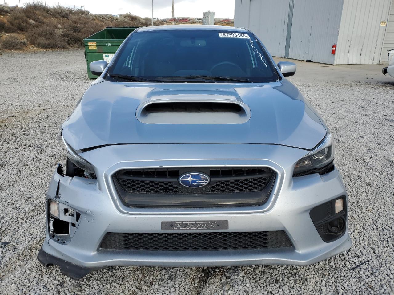 2015 Subaru WRX VIN JF1VA1A65F9828227 Copart auction photo, side / front end damage thumbnail 5