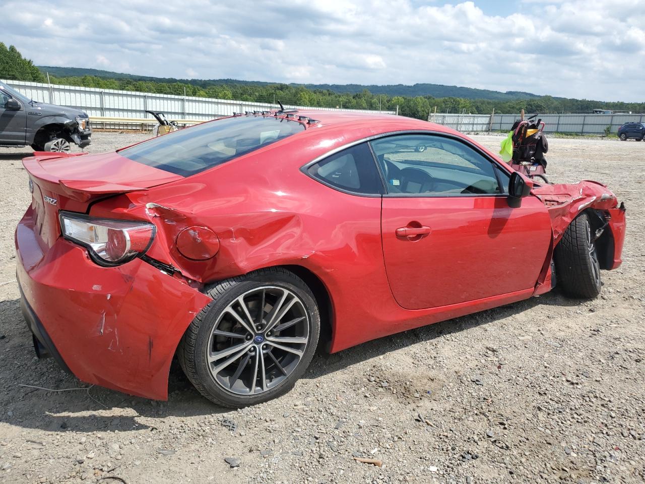 2013 Subaru BRZ VIN JF1ZCAB19D1603710 Copart auction photo, all over / undercarriage damage thumbnail 3