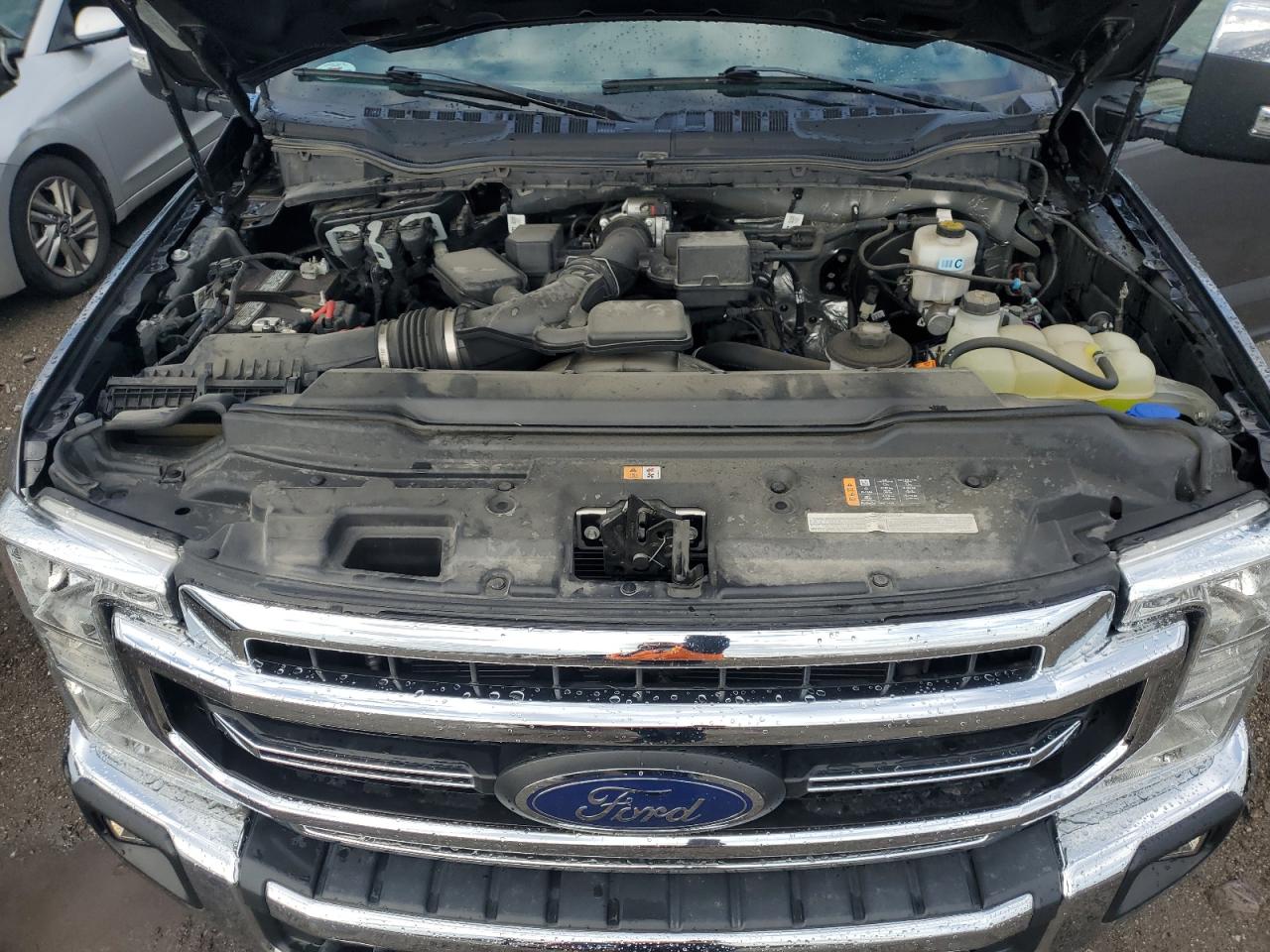 2022 Ford F250 VIN 1FT7W2B62NED37547 Copart auction photo, side damage thumbnail 11