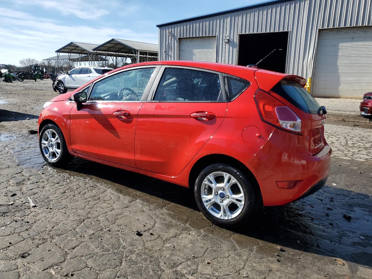 2015 Ford Fiesta VIN 3FADP4EJ2FM191454 Copart auction photo, front end damage thumbnail 2