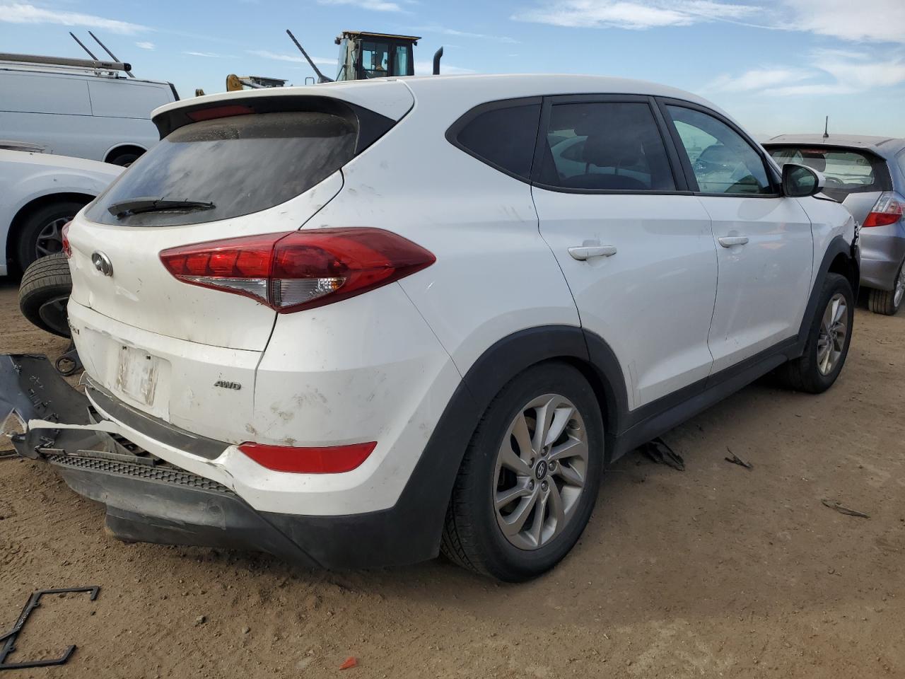 2018 Hyundai Tucson VIN KM8J2CA40JU649224 Copart auction photo, all over damage thumbnail 3