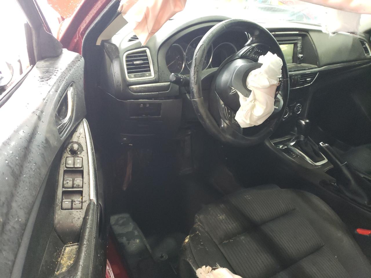 2015 Mazda 6 VIN JM1GJ1U58F1194979 Copart auction photo, front end / side damage thumbnail 8