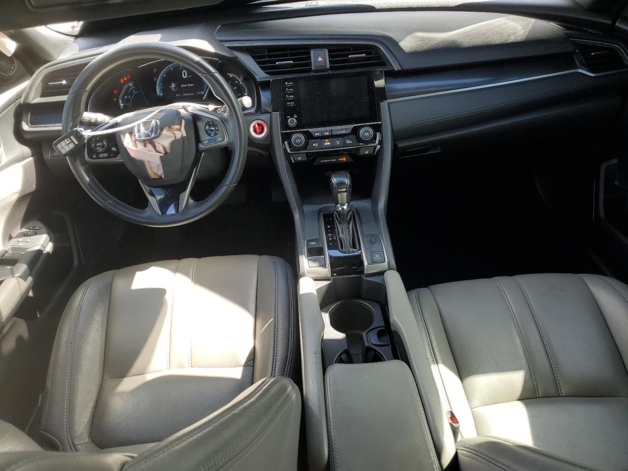 2020 Honda Civic VIN SHHFK7H66LU419111 Copart auction photo, front end / undercarriage damage thumbnail 8