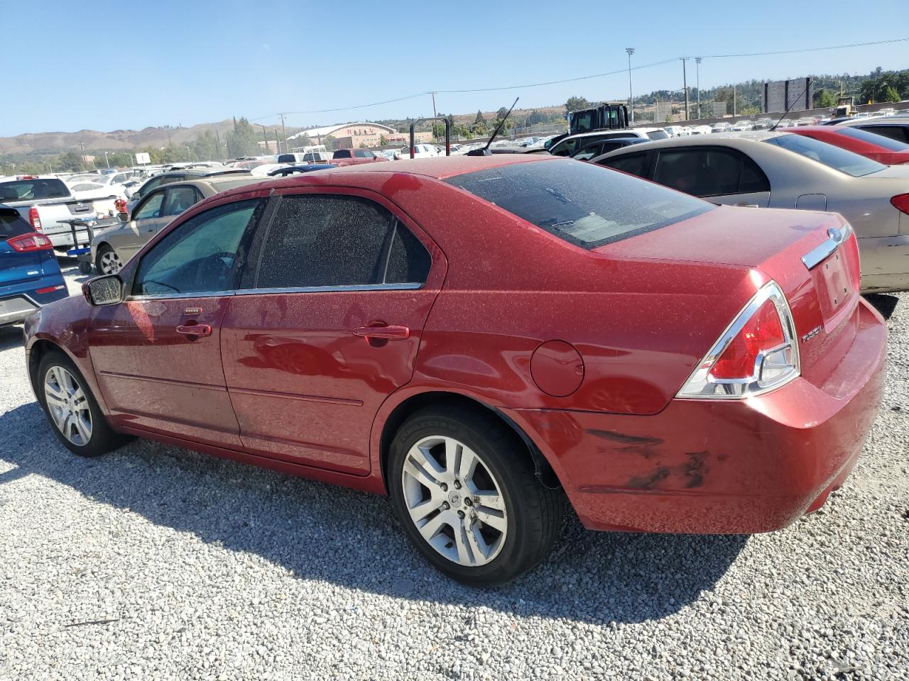 2009 Ford Fusion VIN 3FAHP081X9R108138 Copart auction photo, side damage thumbnail 2