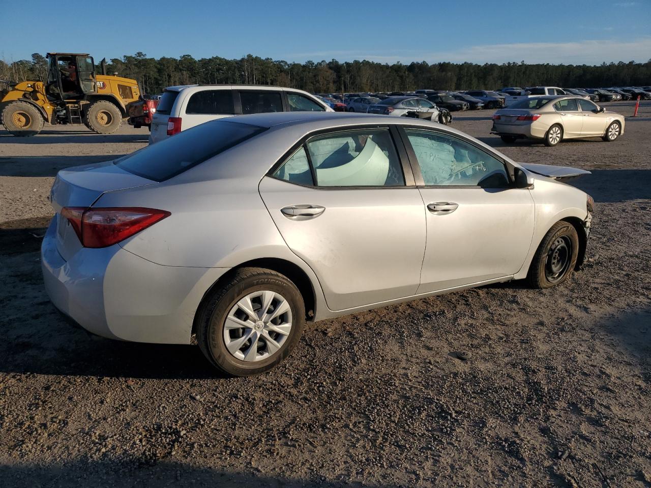 2017 Toyota Corolla VIN 5YFBURHE1HP674659 Copart auction photo, front end damage thumbnail 3