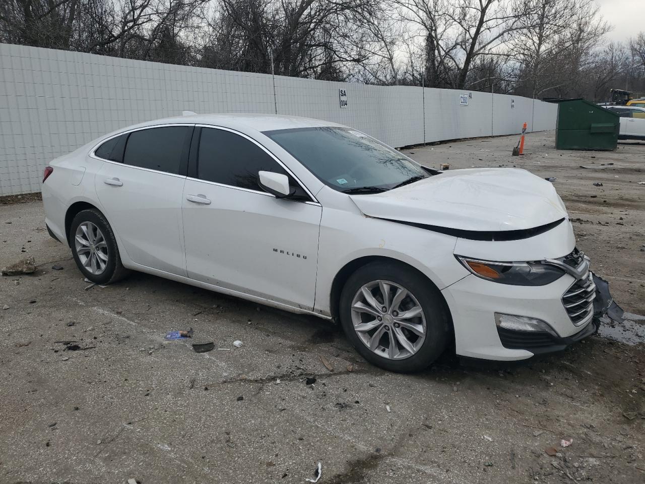 2021 Chevrolet Malibu VIN 1G1ZD5ST8MF070812 Copart auction photo, front end damage thumbnail 4