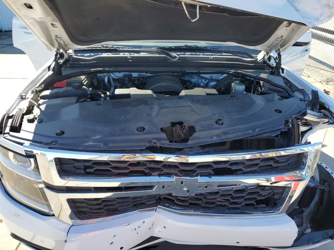 2015 Chevrolet Tahoe VIN 1GNSCBKCXFR578721 Copart auction photo, front end / rear end damage thumbnail 12