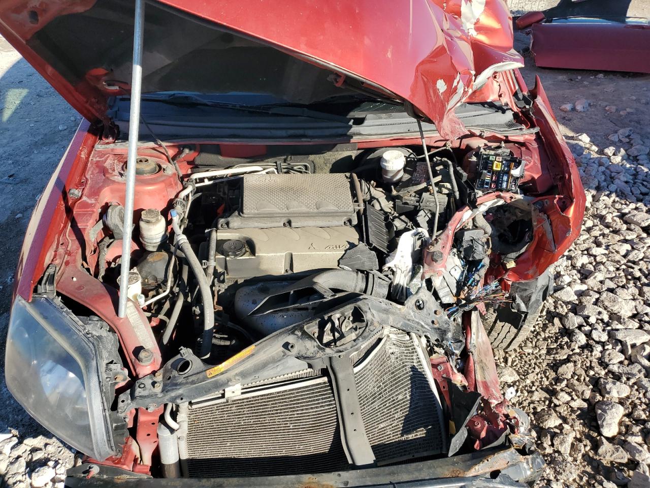 2011 Mitsubishi Galant VIN 4A32B3FF2BE022391 Copart auction photo, all over / undercarriage damage thumbnail 11