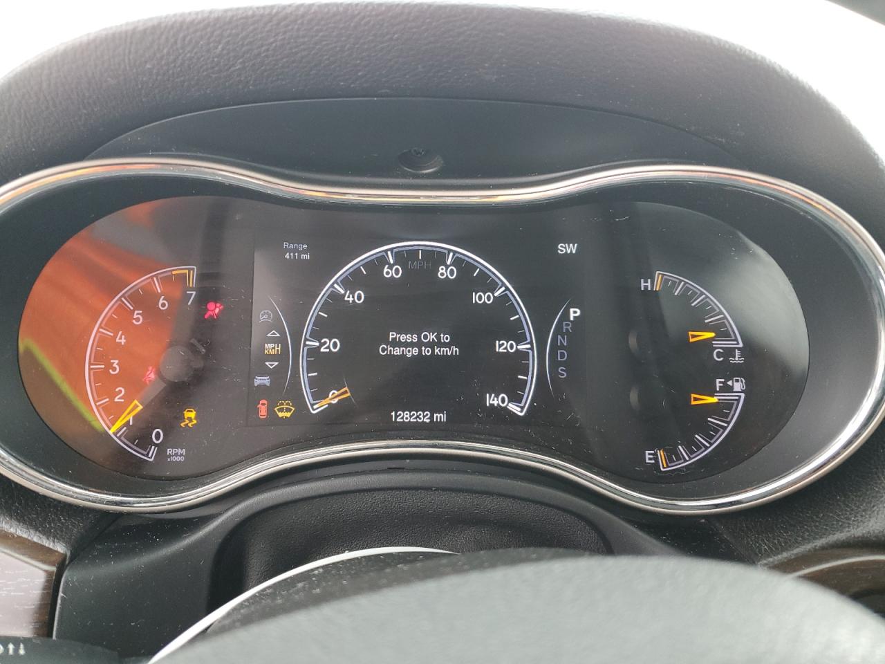 2014 Jeep Grand Cherokee VIN 1C4RJFBG0EC583497 Copart auction photo, front end damage thumbnail 9