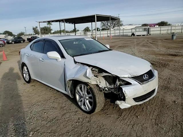 2006 Lexus IS VIN JTHBE262065006146 Copart auction photo, front end / minor dent/scratches damage thumbnail 11