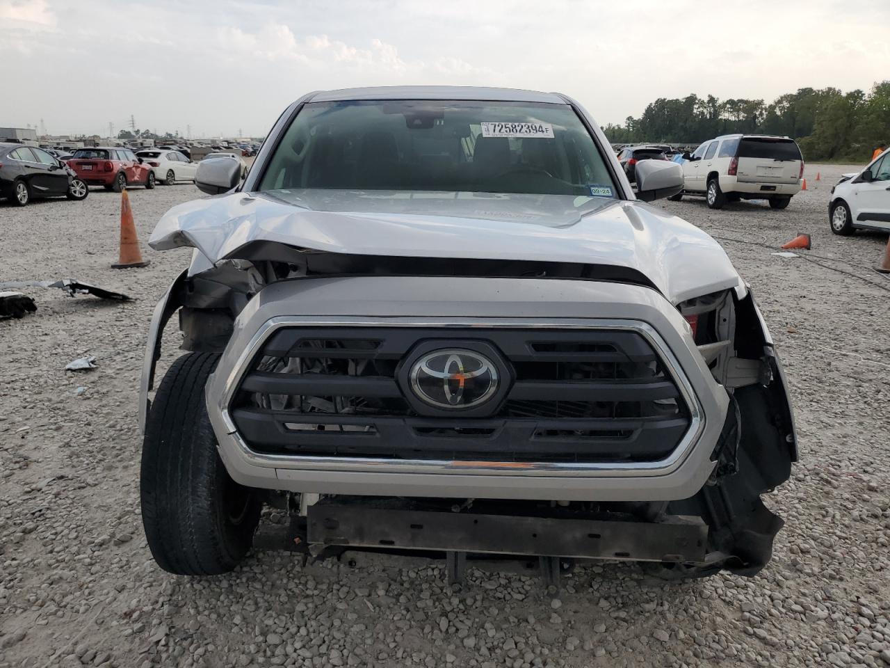2018 Toyota Tacoma VIN 3TMAZ5CN0JM072488 Copart auction photo, front end damage thumbnail 5