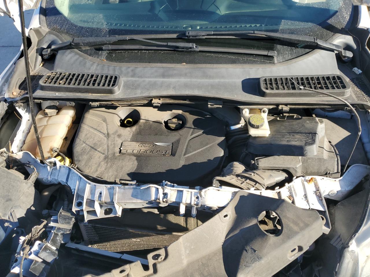2013 Ford Escape VIN 1FMCU0G99DUD32194 Copart auction photo, front end damage thumbnail 13