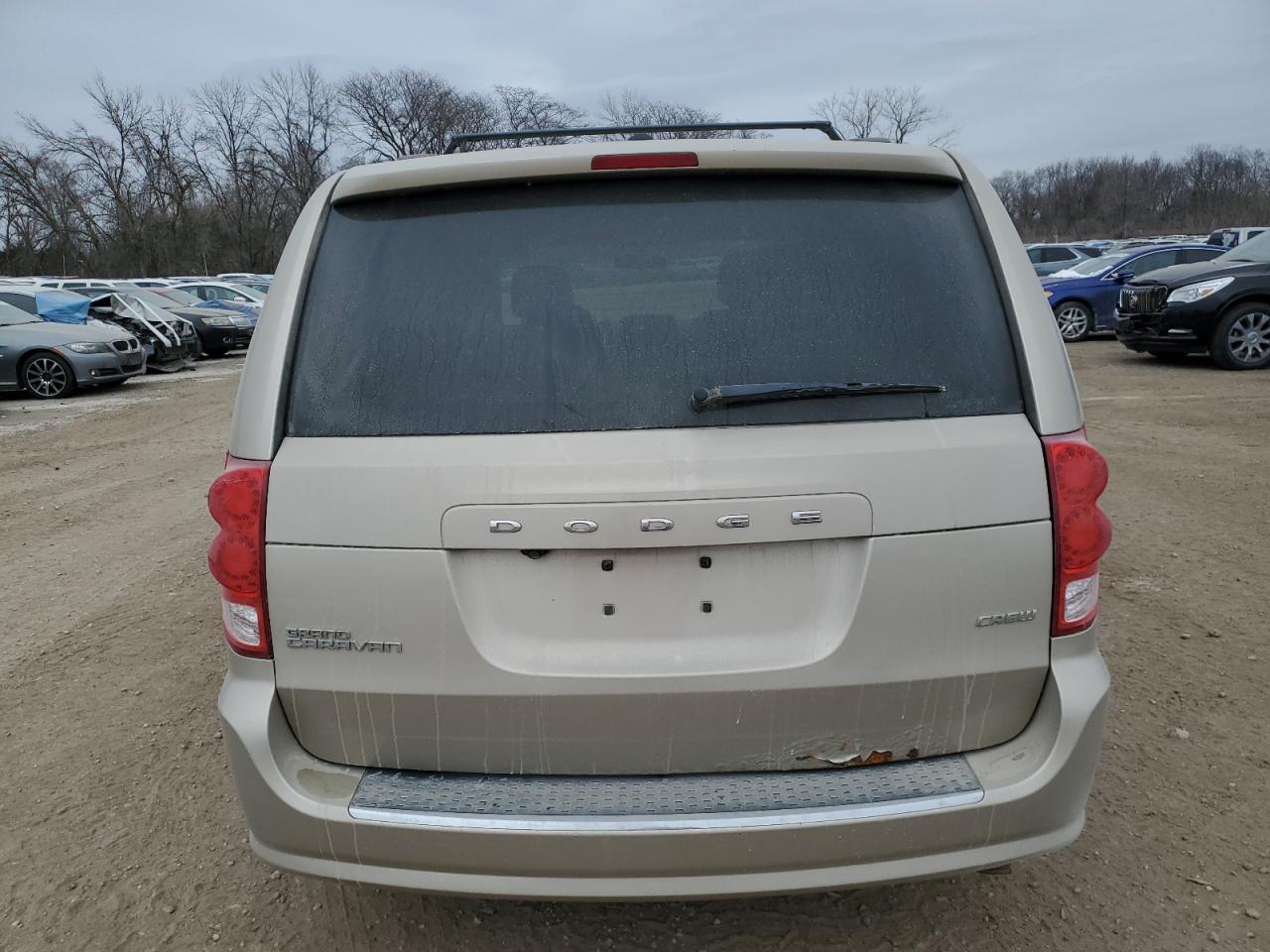 2013 Dodge Caravan VIN 2C4RDGDG4DR640879 Copart auction photo, front end damage thumbnail 6