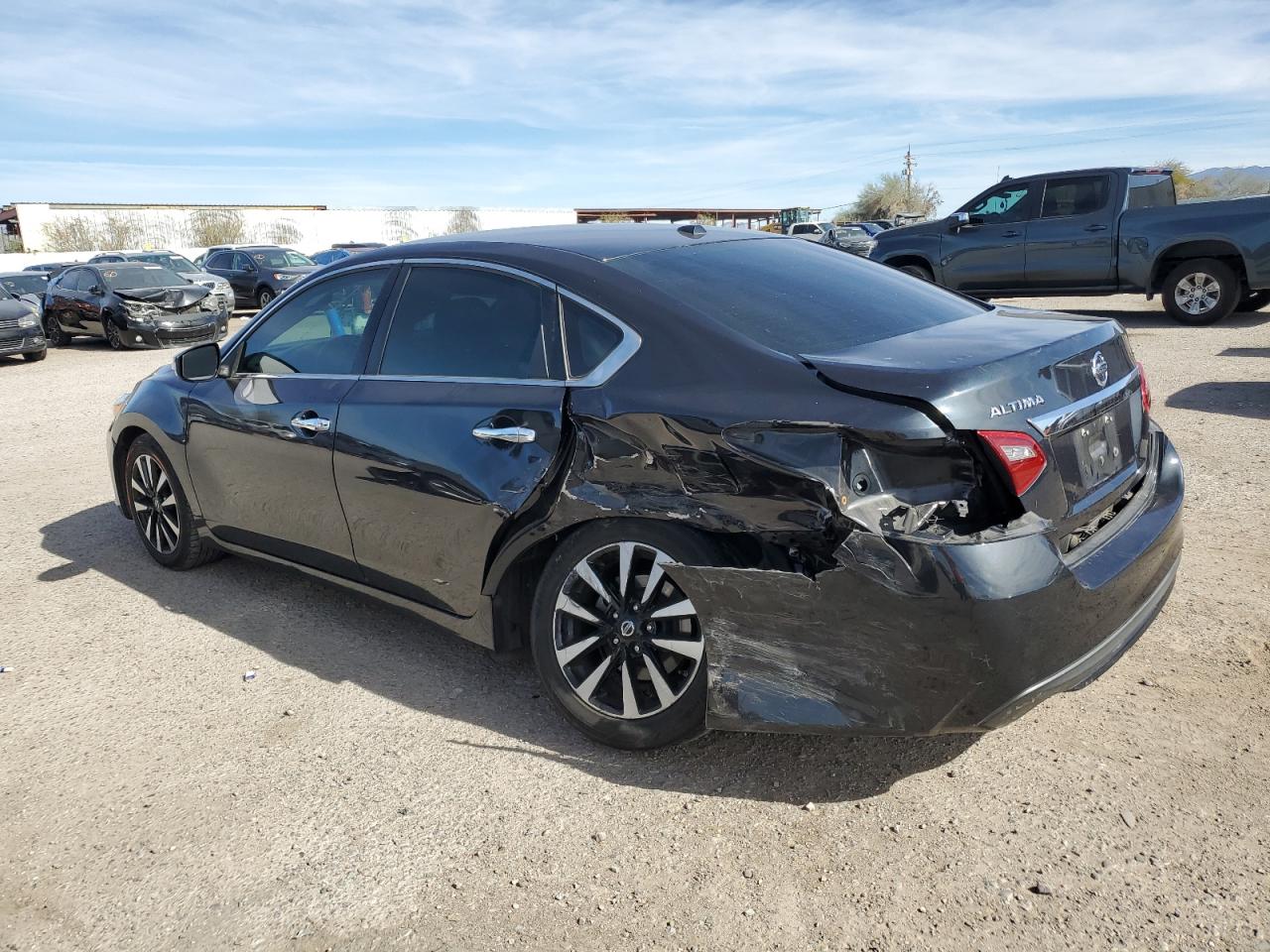2018 Nissan Altima VIN 1N4AL3AP3JC198586 Copart auction photo, undercarriage / rear end damage thumbnail 2