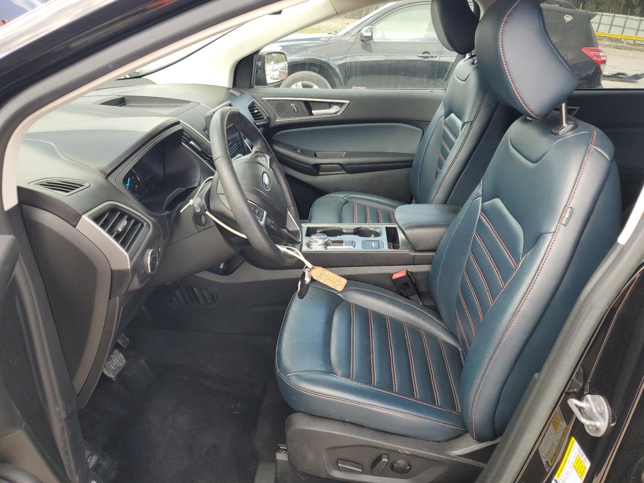 2023 Ford Edge VIN 2FMPK4J97PBA09778 Copart auction photo, front end / side damage thumbnail 7
