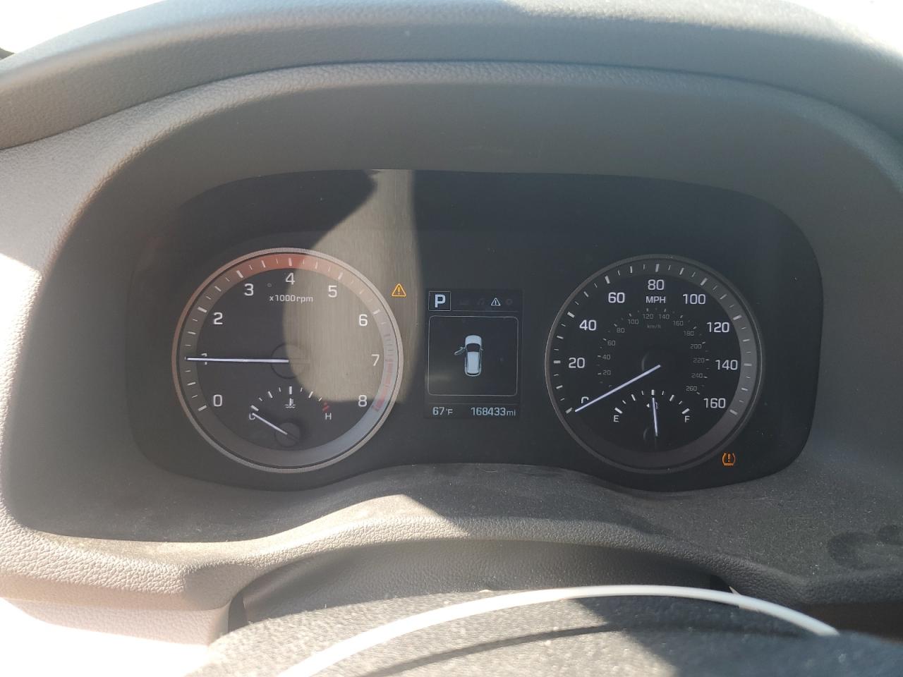2016 Hyundai Tucson VIN KM8J23A49GU030114 Copart auction photo, front end damage thumbnail 9