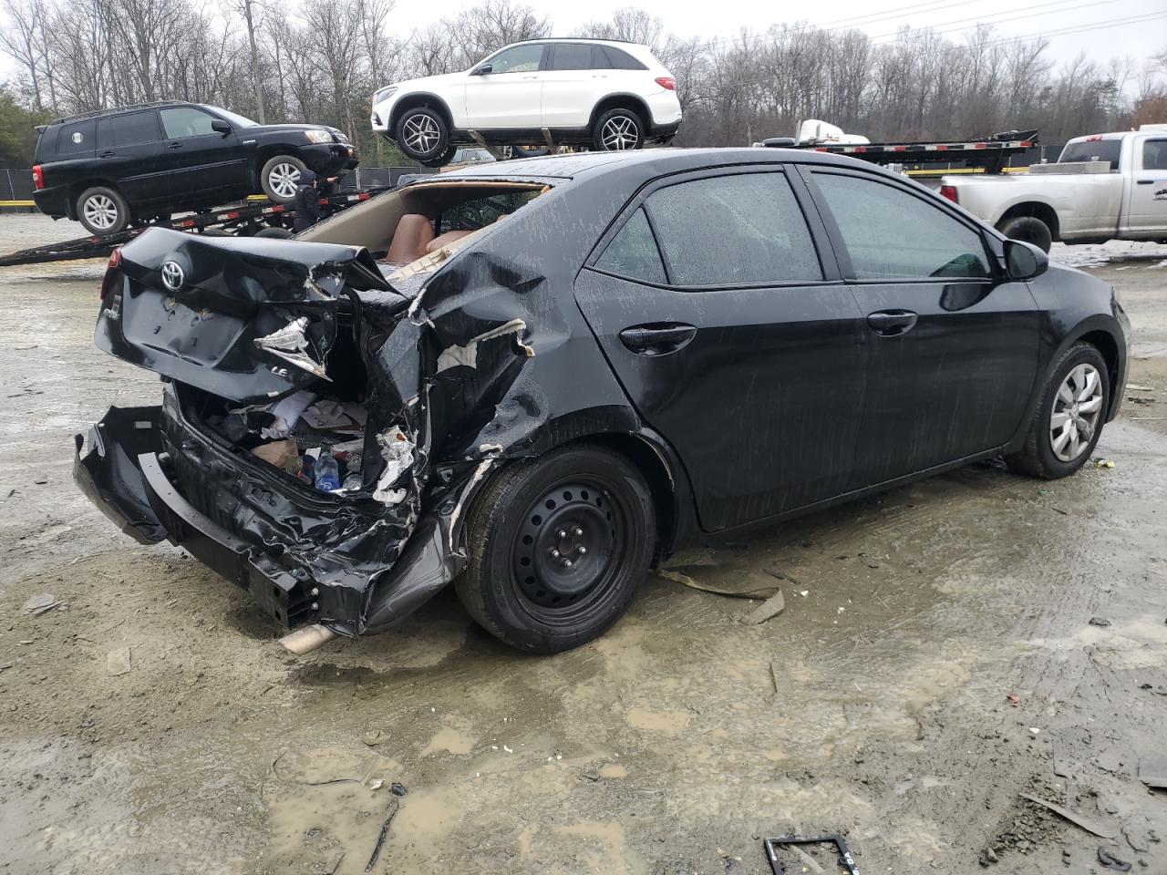 2016 Toyota Corolla VIN 2T1BURHE1GC504493 Copart auction photo, rear end damage thumbnail 3