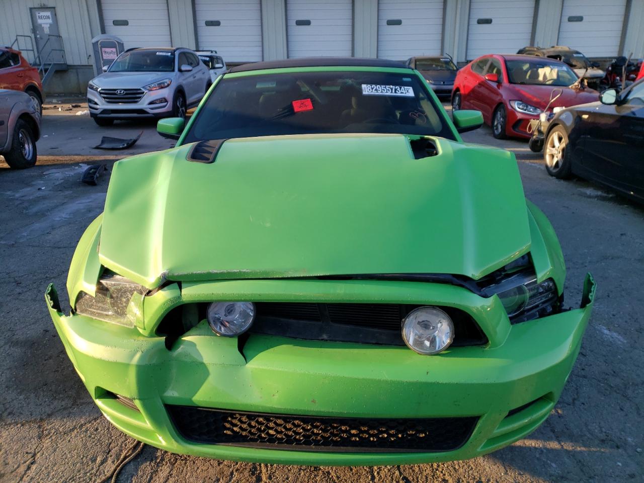 2014 Ford Mustang VIN 1ZVBP8FF2E5311810 Copart auction photo, front end damage thumbnail 5