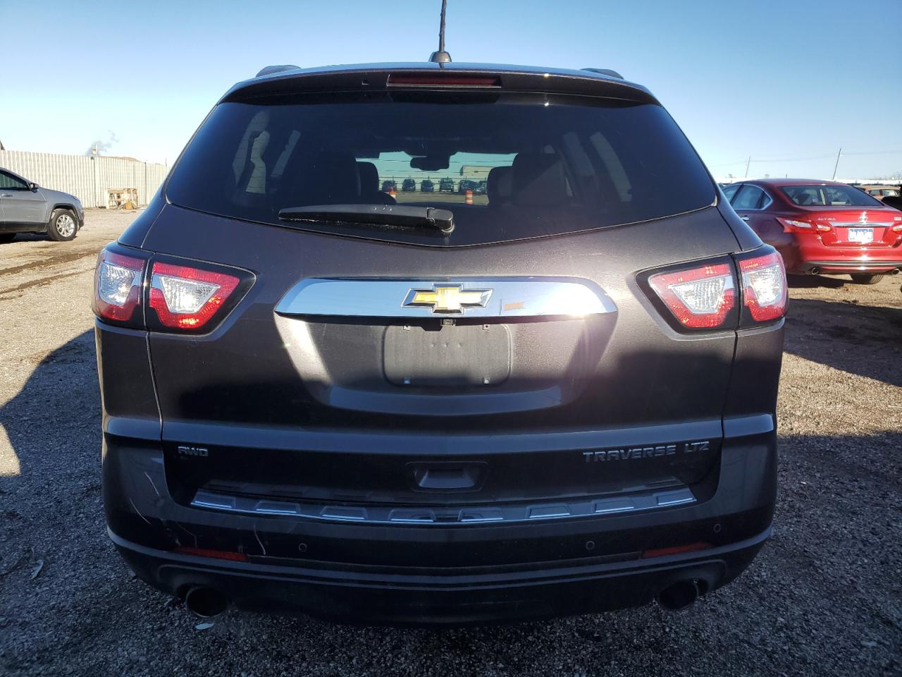 2016 Chevrolet Traverse VIN 1GNKVJKD9GJ219857 Copart auction photo, front end / side damage thumbnail 6
