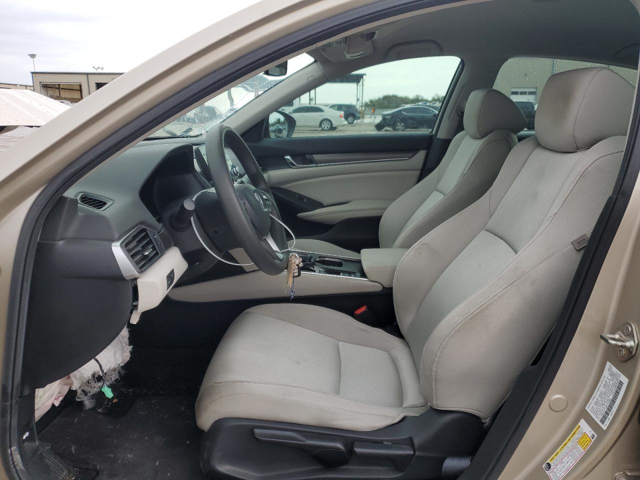 2019 Honda Accord VIN 1HGCV1F10KA123087 Copart auction photo, front end damage thumbnail 7