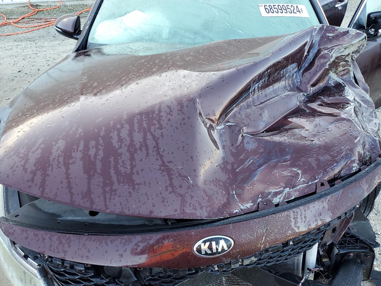 2017 KIA Optima VIN 5XXGT4L32HG162712 Copart auction photo, front end / rear end damage thumbnail 11