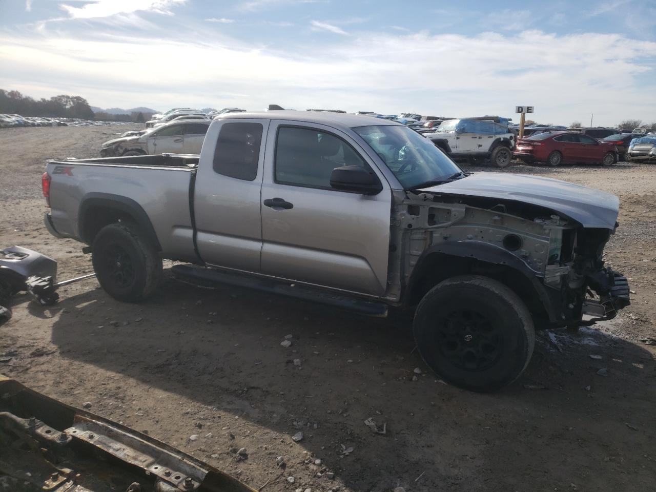 2020 Toyota Tacoma VIN 3TYSX5EN4LT002930 Copart auction photo, all over / undercarriage damage thumbnail 4