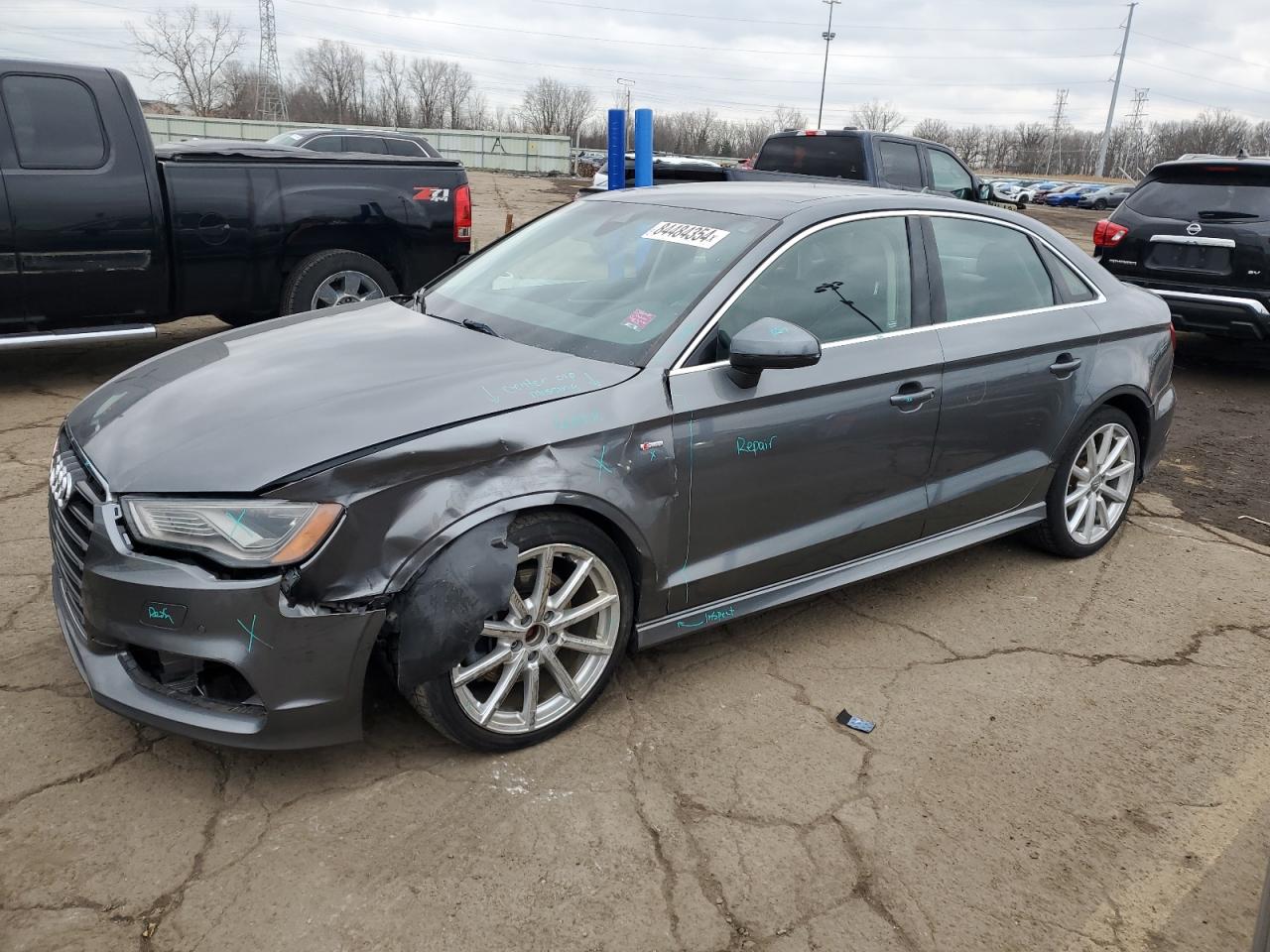 2015 Audi A3 VIN WAUKFGFF2F1015644