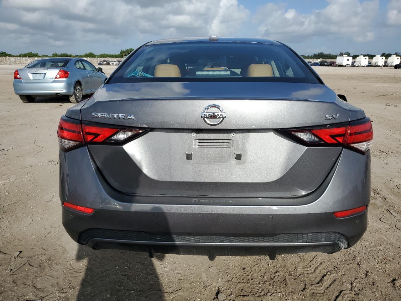 2021 Nissan Sentra VIN 3N1AB8CV7MY262200 Copart auction photo, rear end / undercarriage damage thumbnail 6