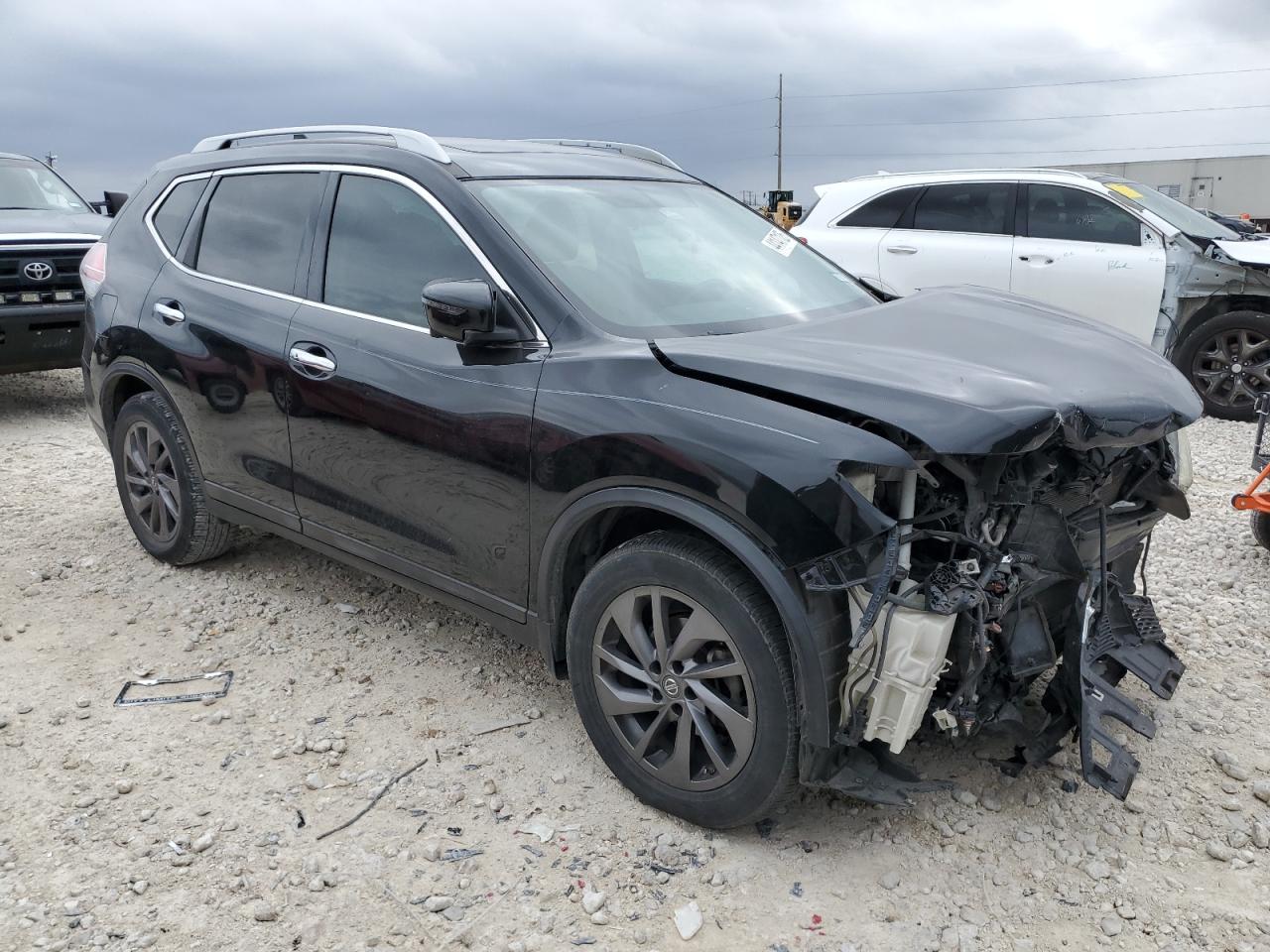 2016 Nissan Rogue VIN 5N1AT2MTXGC759142 Copart auction photo, mechanical / front end damage thumbnail 4