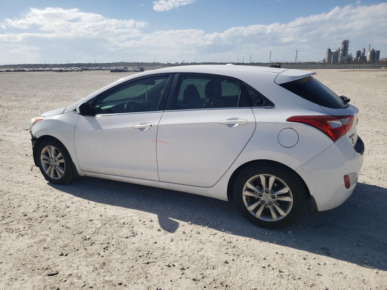 2014 Hyundai Elantra VIN KMHD35LH9EU215542 Copart auction photo, front end damage thumbnail 2