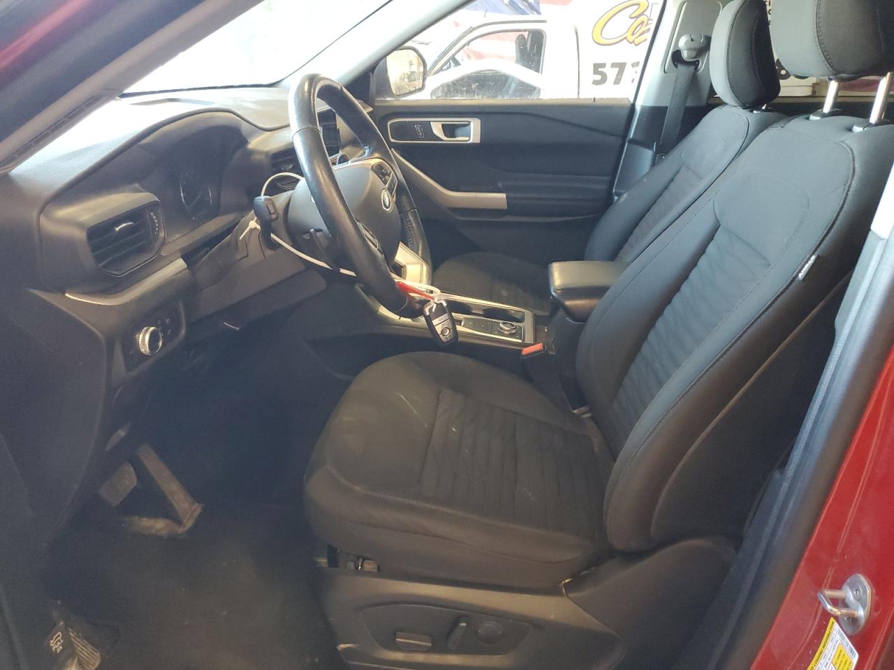 2020 Ford Explorer VIN 1FMSK8DH2LGC59047 Copart auction photo, front end damage thumbnail 7