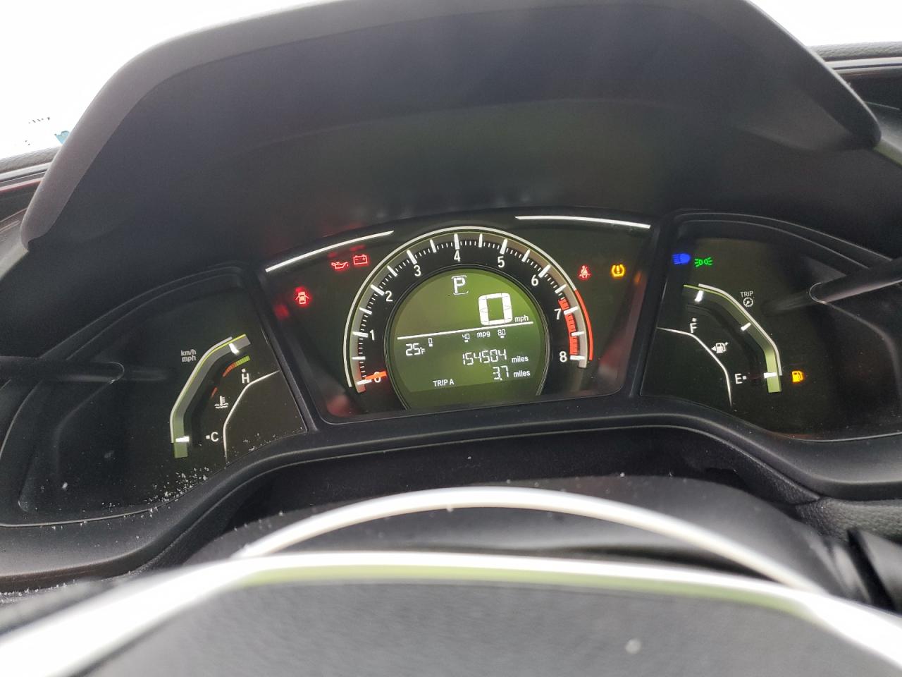 2018 Honda Civic VIN 2HGFC2F52JH574789 Copart auction photo, rear end / minor dent/scratches damage thumbnail 9