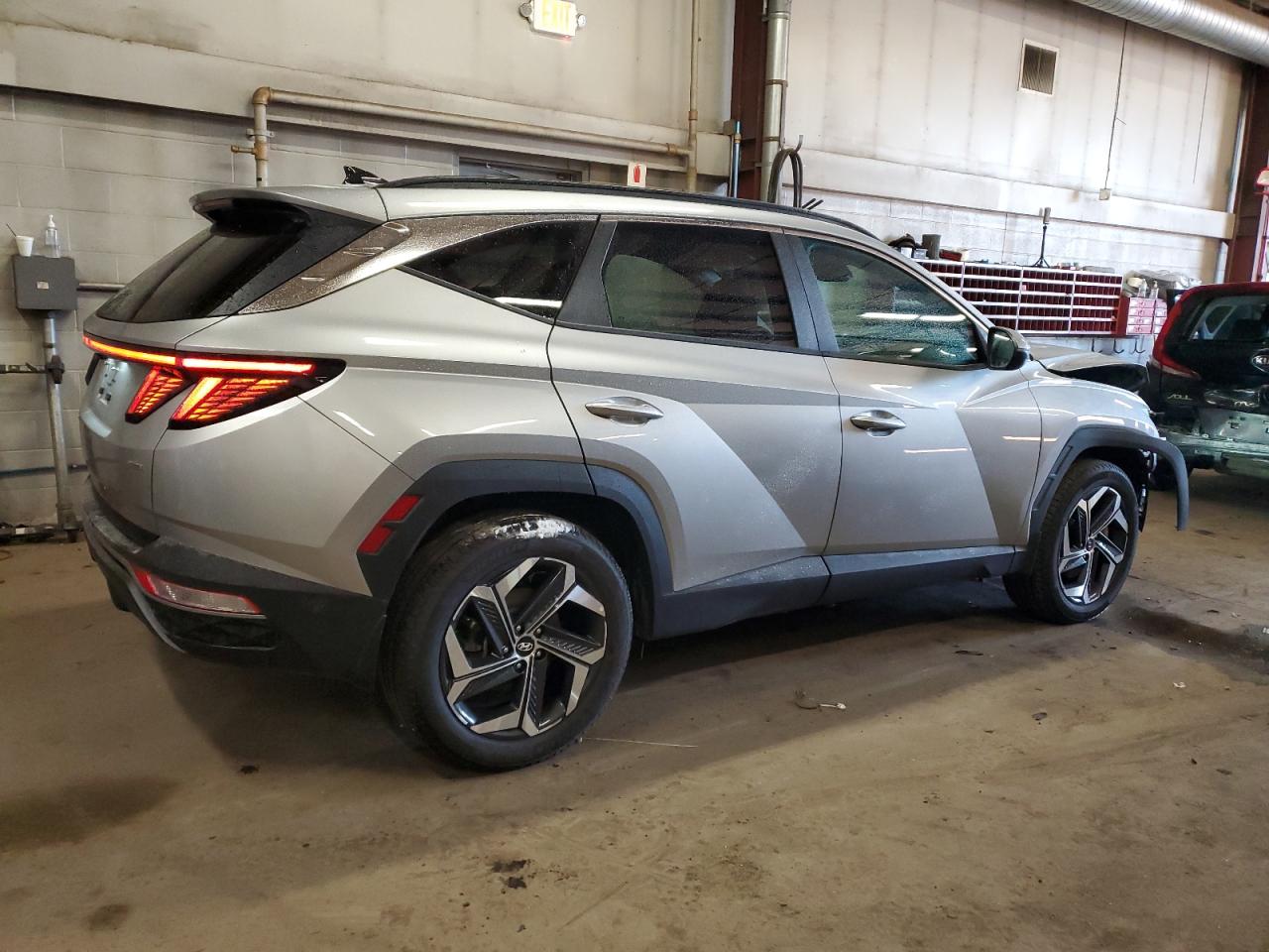 2024 Hyundai Tucson VIN 5NMJFCDE7RH299686 Copart auction photo, front end damage thumbnail 3