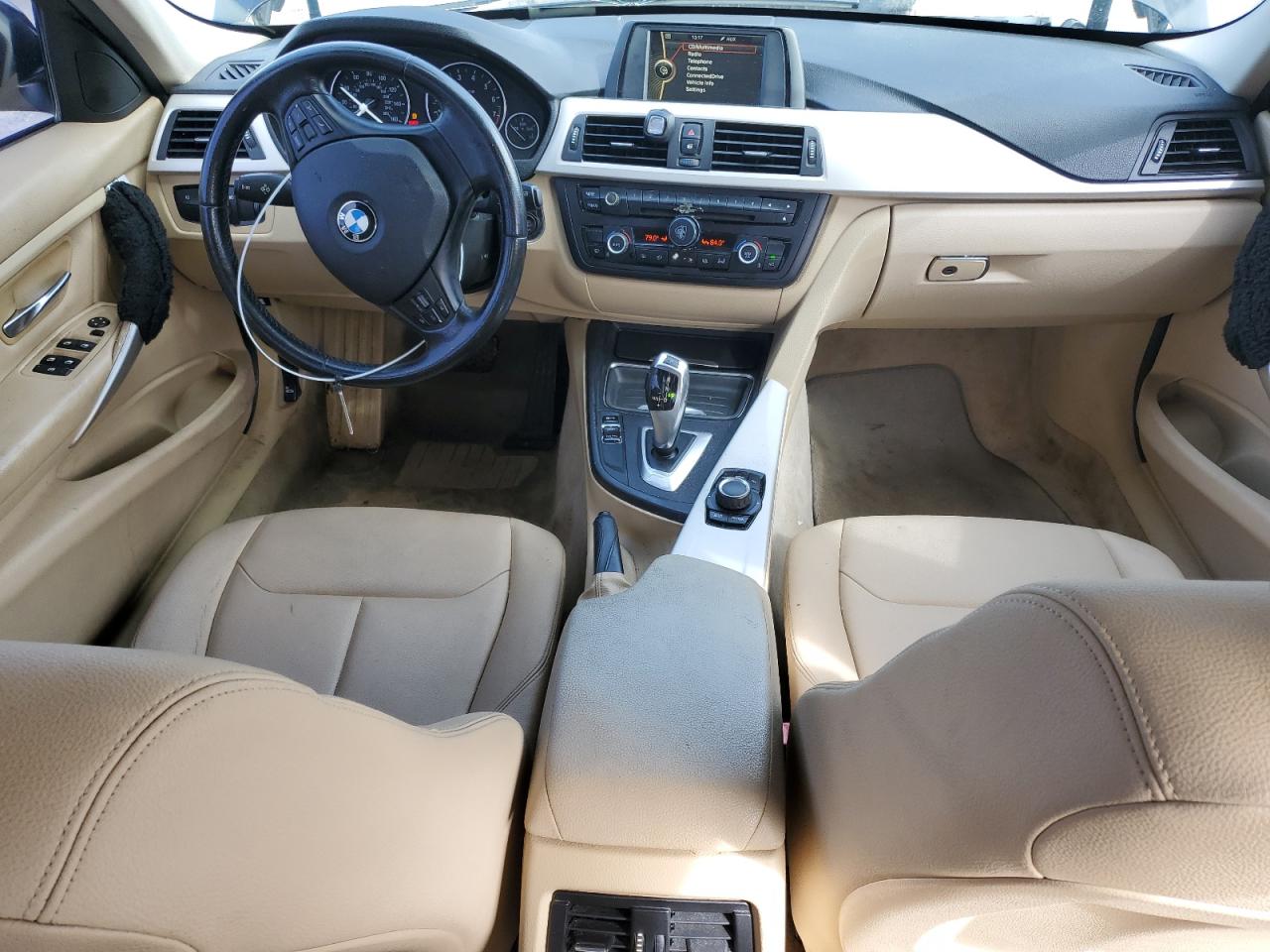 2013 BMW 3er VIN WBA3B1C54DK128124 Copart auction photo, front end damage thumbnail 8