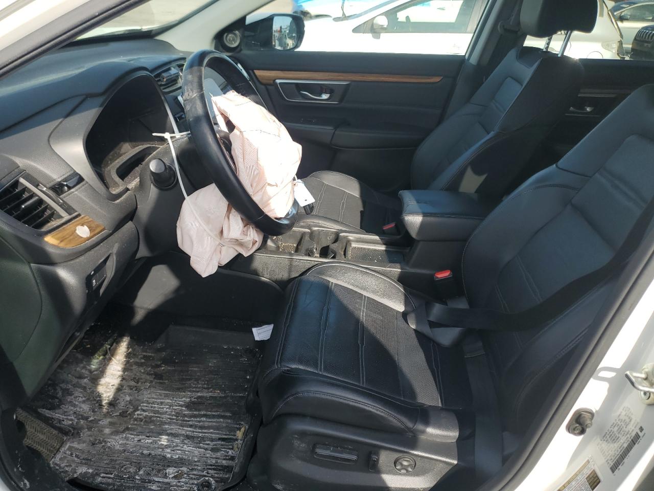 2018 Honda CR-V VIN 2HKRW2H95JH684360 Copart auction photo, front end / side damage thumbnail 7