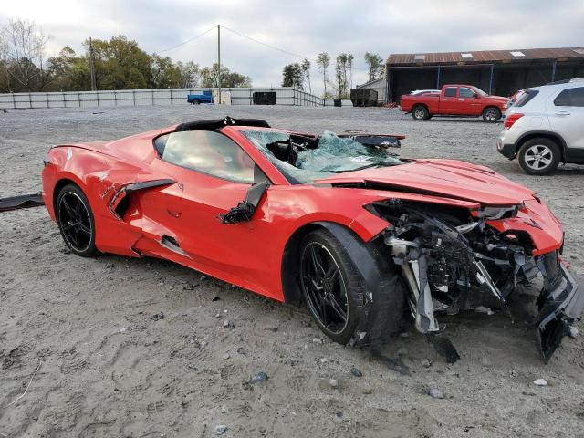 2022 Chevrolet Corvette VIN 1G1YB2D42N5109178 Copart auction photo, front end / top/roof damage thumbnail 4
