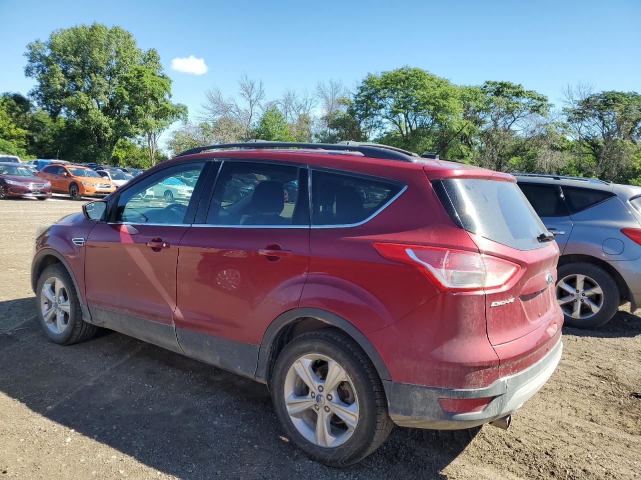 2013 Ford Escape VIN 1FMCU0GX9DUD25812 Copart auction photo, front end damage thumbnail 2