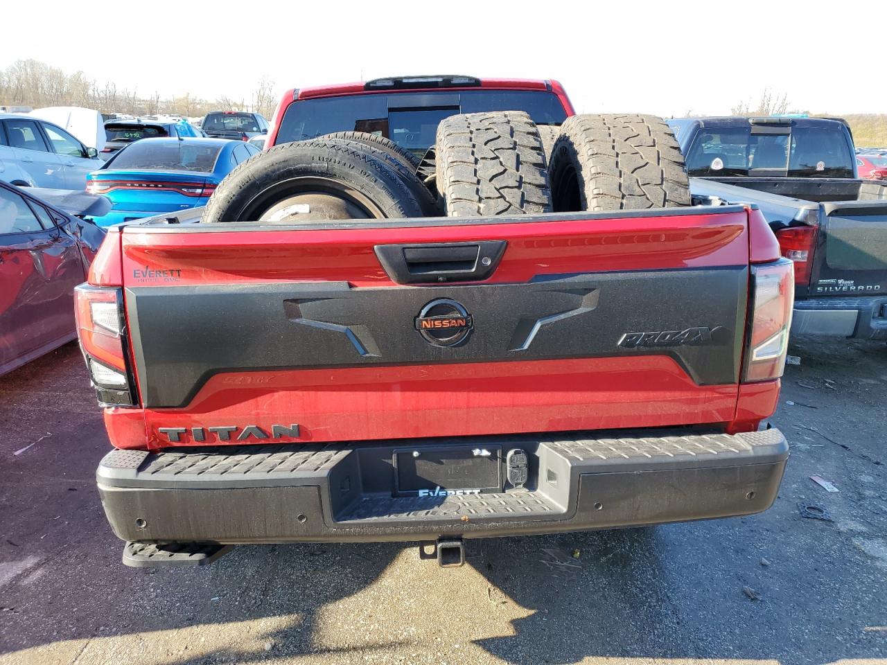 2021 Nissan Titan VIN 1N6AA1ED2MN534335 Copart auction photo, front end damage thumbnail 6