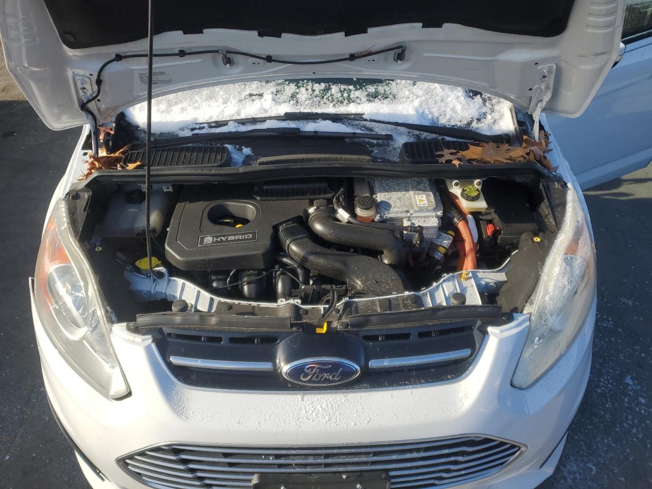 2014 Ford C-MAX VIN 1FADP5AU7EL517688 Copart auction photo, rear end damage thumbnail 11